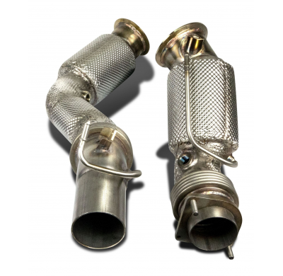 2x80 >>> Downpipe De 65 Mm Con Catalizador Hjs De 200 Celdas Friedrich Bmw 4er F82/F83  Año: 08/2018-05/2020 Coupe & Cabrio  M4
