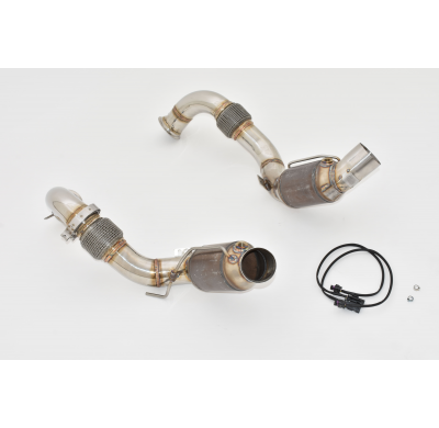 2 Downpipe 76 Mm Con Catalizador Hjs De 200 Celdas Friedrich Bmw M8 F91/F92/F93 Coupe/Gran Coupe/Cabrio  Desde Año: 07/2019-  4.