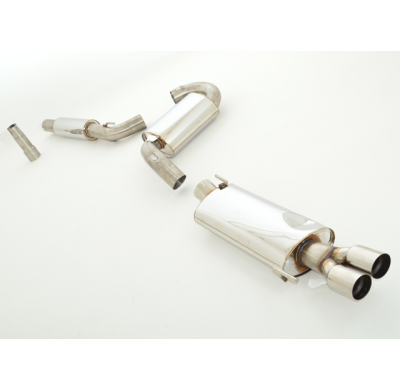 Sistema De Catback De 76 Mm Friedrich Vw Golf Iii & Cabrio  Año: 91-98 / Hatchback & Convertible Yoc 91-98 / Golf Iv Cabrio  Año