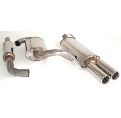Sistema De Catback De 63,5 Mm Friedrich Vw Golf Iii  Año: 91-97  2.8l Vr6 128kw