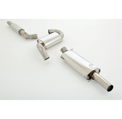 Sistema De Catback De 76 Mm Friedrich Vw Corrado  Año: 07/91-95 Desde Ch.No.. 50-N-0000001  1.8l 16v 100kw / 1.8l G60 118kw / 2.