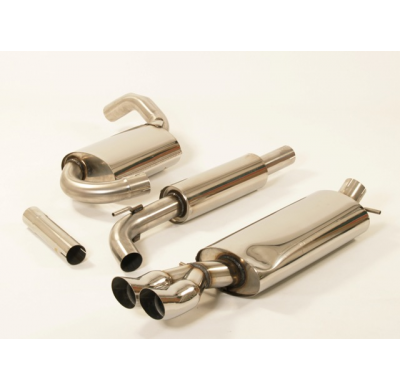 Sistema De Catback De 63,5 Mm Friedrich Vw Corrado  Año: 07/91-95 Desde Ch.No.. 50-N-0000001  1.8l 16v 100kw / 1.8l G60 118kw /