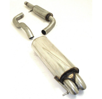 Sistema De Catback De 63,5 Mm Friedrich Vw Golf Iv  Año: 97-2003 / New Beetle & Convertible Yoc 98-2011 1.4l 16v 55kw / 1.6l 74/