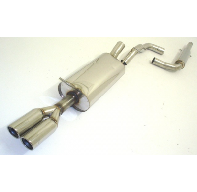 Sistema De Catback De 63,5 Mm Friedrich Vw Golf Iv  Año: 99-2006 Variant  1.4l 16v 55kw / 1.6l 74/75kw / 1.6l 16v 77kw / 1.6l Fs