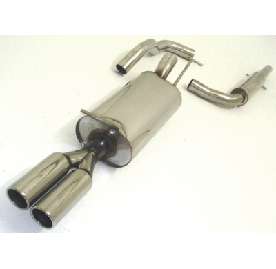 Sistema De Catback De 63,5 Mm Friedrich Vw Bora  Año: 98-2004 Sedan & Variant (2wd)  1.4l 16v 55kw / 1.6l 74/75kw / 1.6l 16v 77k