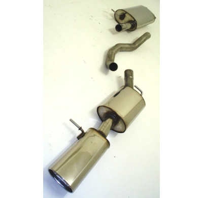 Sistema De Catback De 63,5 Mm Friedrich Vw T5 Bus  Desde Año: 2003 Modelo Corto (2wd)  1.9l Tdi 62/63/75/77kw / 2.0l 85kw / 2.0l