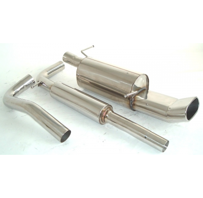 Sistema De Catback De 63,5 Mm Friedrich Vw Polo 9n3  Año: 04/2005-2009 Hatchback  1.2l 40/47kw / 1.4l 16v 55/59/74kw / 1.4l Fsi