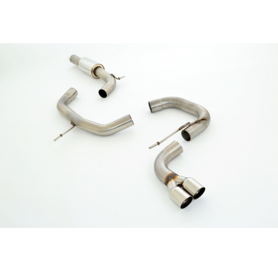 Sistema De Catback De 76 Mm Friedrich Vw Golf V  Año: 2003-2008 2wd  1.4l 16v 55/59kw / 1.4l Fsi 66kw / 1.4l Tsi 90/103/125kw /