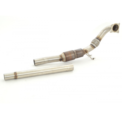 Downpipe De 76 Mm Con Catalizador Hjs De 200 Celdas Friedrich Skoda Octavia 1z  Desde Año: 2004 Sedan & Combi  1.2 Tsi 77kw / 1.