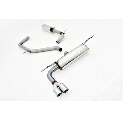 Sistema De Catback De 63,5 Mm Friedrich Vw Touran 5t  Año: 05/2015-08/2018  1.4l Tsi 110kw