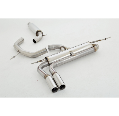 Sistema De Catback De 76 Mm Friedrich Vw Eos  Desde Año: 2006 2wd  1.4l Tsi 90/118kw / 2.0l Tsi 147/155kw / 2.0 Tdi 125kw
