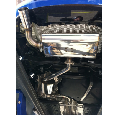 Sistema De Catback De 63,5 Mm Friedrich Vw Scirocco Iii  Año: 2008-04/2014  1.4l Tsi 90/118kw / 2.0l Tsi 147/155kw / 2.0l Tdi 10