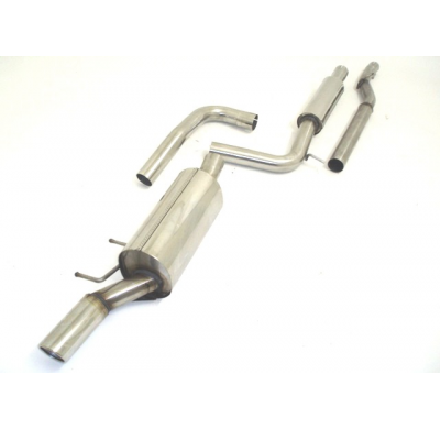 Sistema De Catback De 63,5 Mm Friedrich Vw Polo 6r  Año: 05/2009-03/2014 Hatchback  1.2l 44/51kw / 1.2l Tsi 66/77kw / 1.4l 63kw