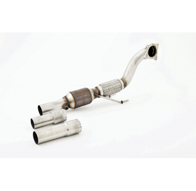 Downpipe De 76 Mm Con Catalizador Hjs De 200 Celdas Friedrich Vw Polo 6r Wrc  Año: 09/2013-03/2014 Hatchback  2.0l Tsi 162kw