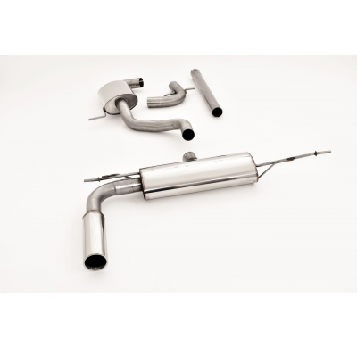 Sistema De Catback De 63,5 Mm Friedrich Vw Beetle 5c Cabrio Incluido Dune  Desde Año: 11/2014-  1.2l Tsi 77kw Eje Trasero Multil