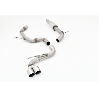 Sistema De Catback De 76 Mm Friedrich Vw Golf Vii Gtd  Desde Año: 03/2017 2wd  2.0l Tdi 135kw