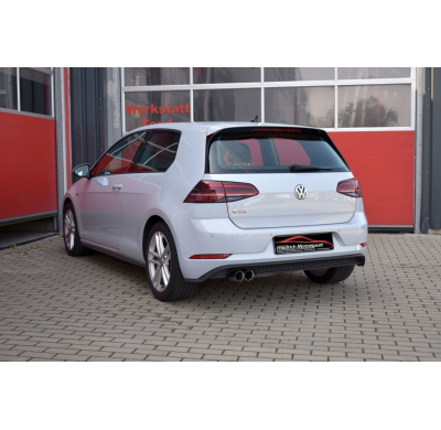 Sistema De Catback De 76 Mm Friedrich Vw Golf Vii Gtd  Desde Año: 03/2017 2wd  2.0l Tdi 135kw