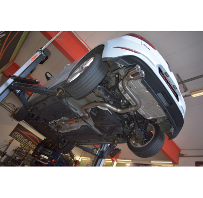 Sistema De Catback De 76 Mm Friedrich Vw Golf Vii Gtd  Desde Año: 03/2017 2wd  2.0l Tdi 135kw