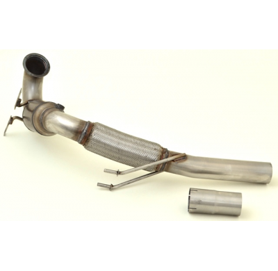 Downpipe De 76 Mm Con Catalizador De 200 Celdas Friedrich Skoda Octavia Rs 5e  Desde Año: 2013 Sedan & Combi  Rs220 / Rs230 2.0l