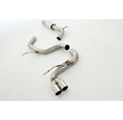 Sistema De Catback De 76 Mm Friedrich Vw Golf Vii Gtd  Año: 2013-02/2017 2wd  2.0l Tdi 135kw Con Actuador De Sonido