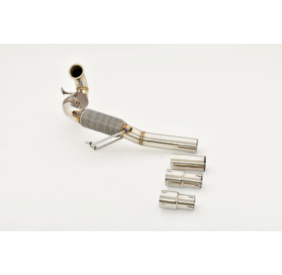 Downpipe De 76 Mm Con Catalizador De 200 Celdas Friedrich Vw Golf Vii Gti Performance / Tcr  Año: 12/2018-12/2019 2wd  2.0l Tsi