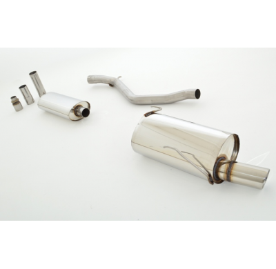 Sistema De Catback De 63,5 Mm Friedrich Peugeot 206  Año: 98-2006 Hatchback Xs  1.4l 55/65kw / 1.6l 66kw / 2.0l 16v Gti 99/100kw