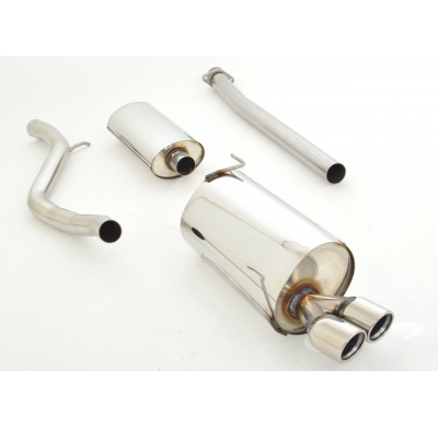 Sistema De Catback De 63,5 Mm Friedrich Peugeot 206 Cc  Desde Año: 2000  1.6l 16v 80kw