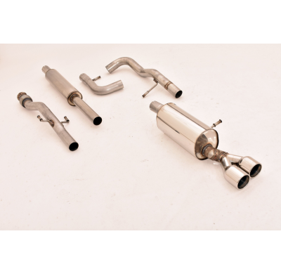 Sistema De Catback De 63,5 Mm Friedrich Peugeot 207 Hatchback  Año: 02/2006-05/2015  1.6l Turbo 110/115kw / 1.6l Turbo Rc 128kw