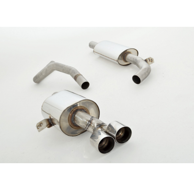 Sistema De Catback De 63,5 Mm Friedrich Renault Megane Iii (Typ Z) Coupe  5-Puertas Incluido Gt  Desde Año: 2008  2.0l Turbo 132