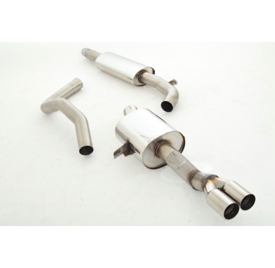 Sistema De Catback De 76 Mm Friedrich Renault Megane Iii Grandtour (Typ Z) Incluido Gt  Desde Año: 2009  2.0l Turbo 132/140/162k