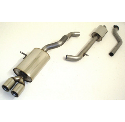 Sistema De Catback De 63,5 Mm Friedrich Renault Clio Iii  Desde Año: 2005 Hatchback  1.2l 16v Turbo 74kw