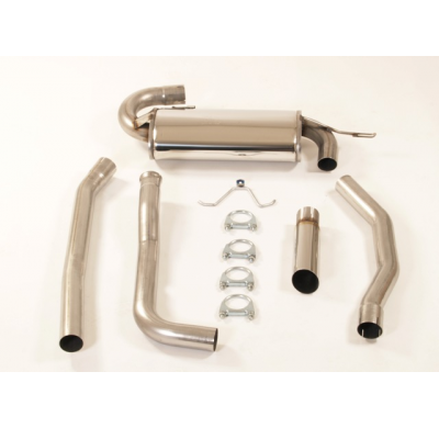 Sistema De Catback De 63,5 Mm Friedrich Volvo S70 / V70  Año: 96-2000 2wd 2.0l Turbo 132kw / 2.3l Turbo 176/184kw / 2.5l Tdi 103