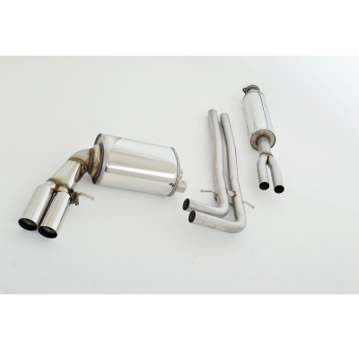 Sistema De Catback De 63,5 Mm Friedrich Volvo V70  Año: 06/2004-2007 2wd  2.0l Turbo 132kw / 2.4l Turbo 191kw / 2.4l D 92/96/120