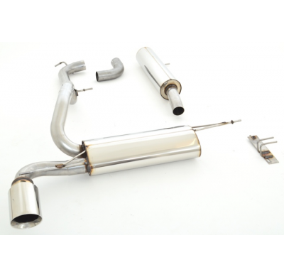 Sistema De Catback De 63,5 Mm Friedrich Mazda 3 (Bk) Sedan  Año: 2003-2009  1.4l Mzr 62kw / 1.6l Mzr 77kw / 1.6l Mz-Cd 80/81kw /