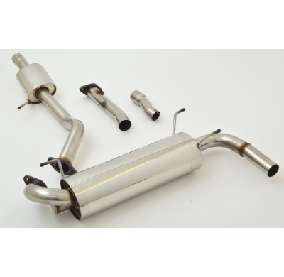 Sistema De Catback De 63,5 Mm Friedrich Mazda Mx5 Nb Roadster  Año: 98-2005 1.6l 16v 81kw / 1.9l 16v 102/103/107kw