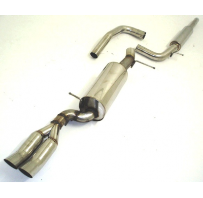 Sistema De Catback De 63,5 Mm Friedrich Skoda Fabia 6y  Año: 99-2007 Combi  1.2l 47kw / 1.4l 50kw / 1.4l 16v 55/74kw / 1.4l Tdi