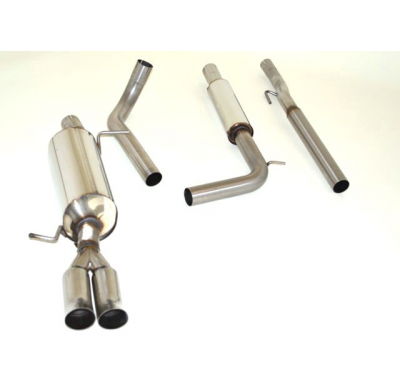 Sistema De Catback De 63,5 Mm Friedrich Skoda Fabia Ii Rs (5j)  Desde Año: 08/2010 Hatchback  1.4l Tsi 132kw