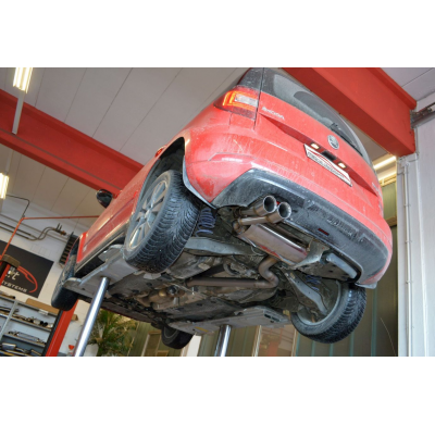 Sistema De Catback De 76 Mm Friedrich Skoda Yeti 5l  Desde Año: 06/2015  2.0l Tdi 4x4 110kw