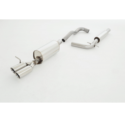 Sistema De Catback De 63,5 Mm Friedrich Skoda Rapid Spaceback Nh  Año: 03/2017-02/2019  1.0l Tsi 70/81kw