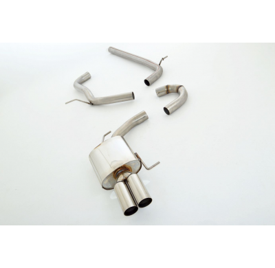 Sistema De Catback De 63,5 Mm Friedrich Seat Leon 5f St Incluido Fr  Desde Año: 2013 2wd  2.0l Tdi 135kw