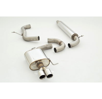 Sistema De Catback De 76 Mm Friedrich Seat Leon 5f St Incluido Fr  Desde Año: 2013 2wd  1.8l Tsi 132kw