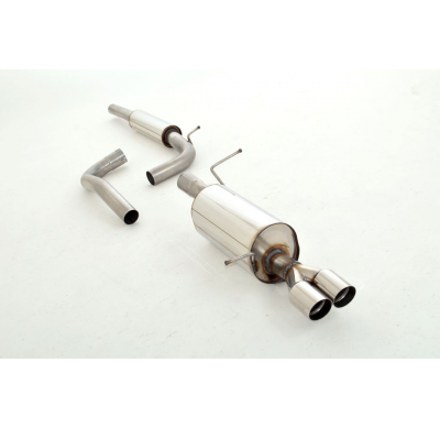 Sistema De Catback De 63,5 Mm Friedrich Seat Ibiza 6l  Año: 2002-2008 Hatchback  1.2l 47/51kw / 1.4l 16v 55/63/74kw / 1.4l Tdi 5