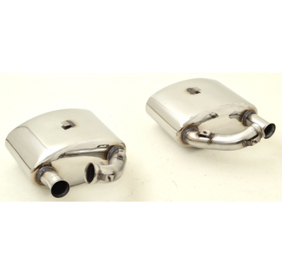 Sistema De Catback De 63,5 Mm Con Salida De Escape Izquierdo Y Derecho Friedrich Porsche 911 Typ 993  Año: 93-98  3.6l 200/210kw