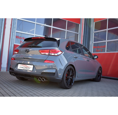 Sistema De Catback De 63,5 Mm Con Salida De Escape Izquierdo Y Derecho Friedrich Hyundai I30 Pde 5-Puertas  Desde Año: 09/2018 1