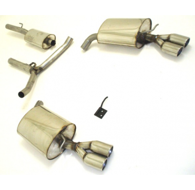 Sistema De Catback De 63,5 Mm Con Salida De Escape Izquierdo Y Derecho Friedrich Hyundai I40 Cw  Desde Año: 2011  1.6l Gdi 99kw