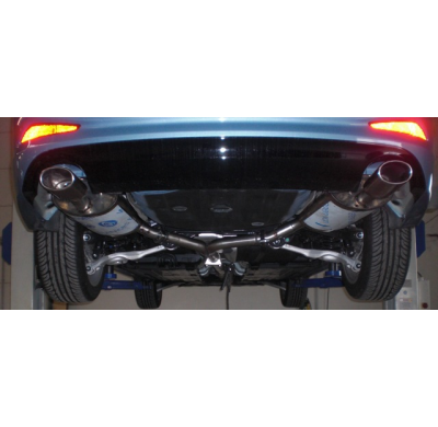 Sistema De Catback De 63,5 Mm Con Salida De Escape Izquierdo Y Derecho Friedrich Hyundai I40 Sedan  Desde Año: 2012  1.7l Crdi 8