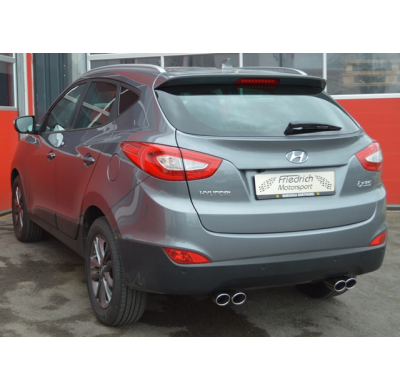 Sistema De Catback De 63,5 Mm Con Salida De Escape Izquierdo Y Derecho Friedrich Hyundai Ix35 2wd & Awd  Desde Año: 2010  2.0l 1