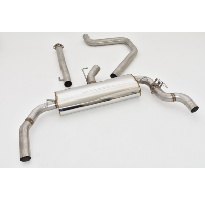 Sistema De Catback De 76 Mm Con Salida De Escape Izquierdo Y Derecho Con Control De Solapa Friedrich Kia Proceed Gt (Cd)  Desde