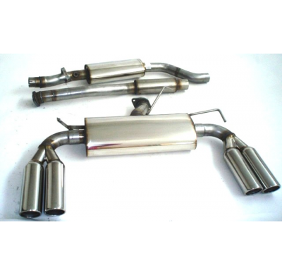 Sistema De Catback De 63,5 Mm Con Salida De Escape Izquierdo Y Derecho Friedrich Mitsubishi Lancer Sportback  Desde Año: 2008  1