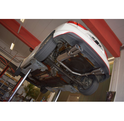 Catback-System De 76 Mm Con Salida De Escape Izquierdo Y Derecho Friedrich Nissan Pulsar C13  Año: 10/2014-06/2018  1.2 Dig-T 85